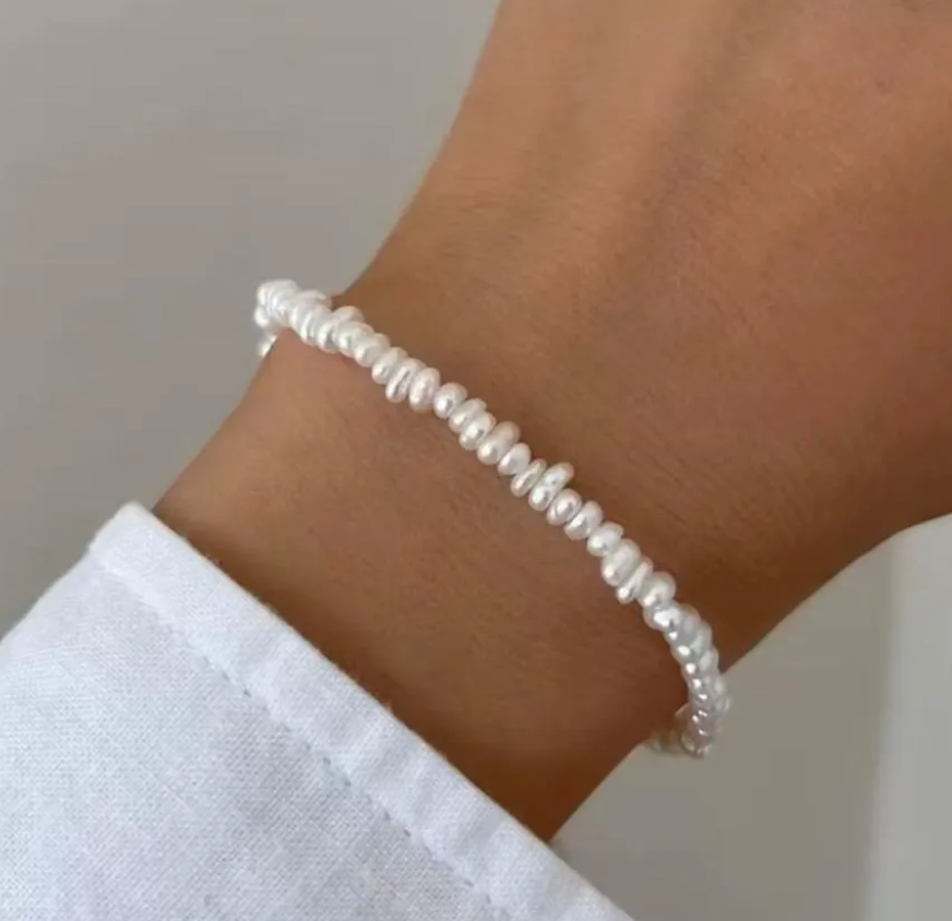 natural pearl bracelet